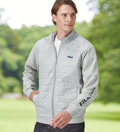 「＜フィラ＞ハイブリットダウンジャケット（メンズダウンジャケット）」