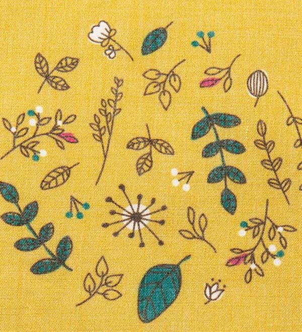 ルフラン（ルフラン）の「【２色組】ナチュラル柄ほっこりエプロン（エプロン）」｜詳細画像