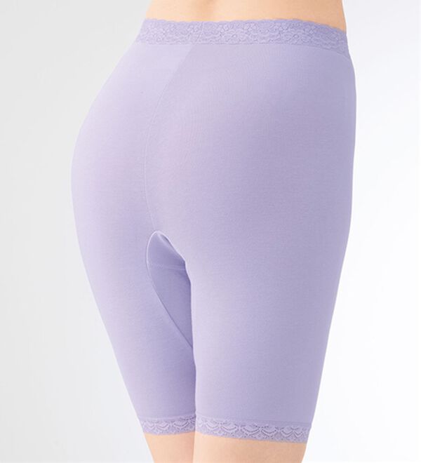 「【５色組】【ハナマル】吸水パッド専用ショーツ３分丈（ショーツ）」｜詳細画像