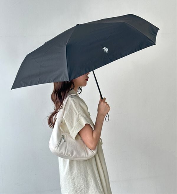 GeeRA（ジーラ）の「【ＵＳ．ＰＯＬＯ．ＡＳＳＮ】晴雨兼用折りたたみ傘（レイングッズ）」｜詳細画像