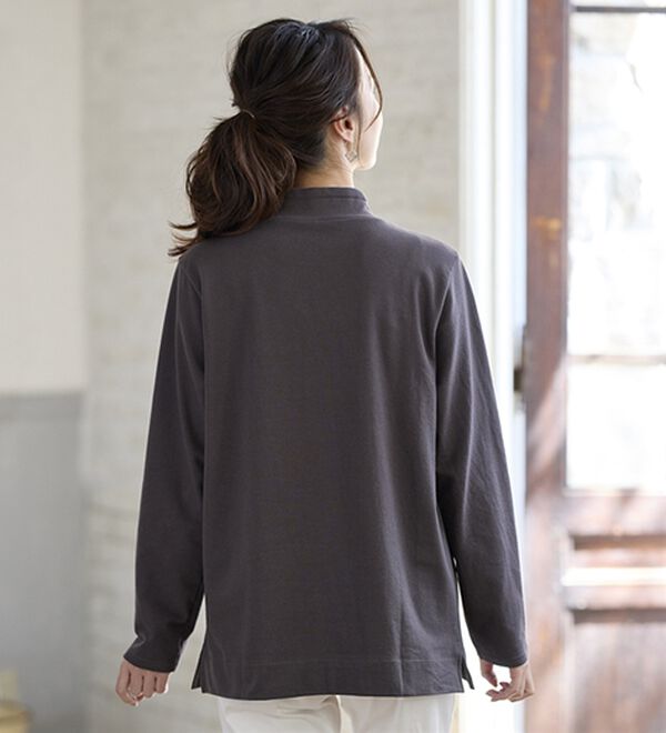 BELLUNA（ベルーナ）の「【２枚セット】大人カジュアルプルオーバー（カットソー）」｜詳細画像