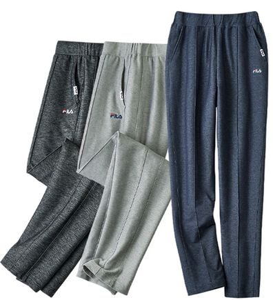 ルフラン（ルフラン）の「【３本組】＜ＦＩＬＡ＞杢調すっきりラクするパンツ（フルレングスパンツ）」