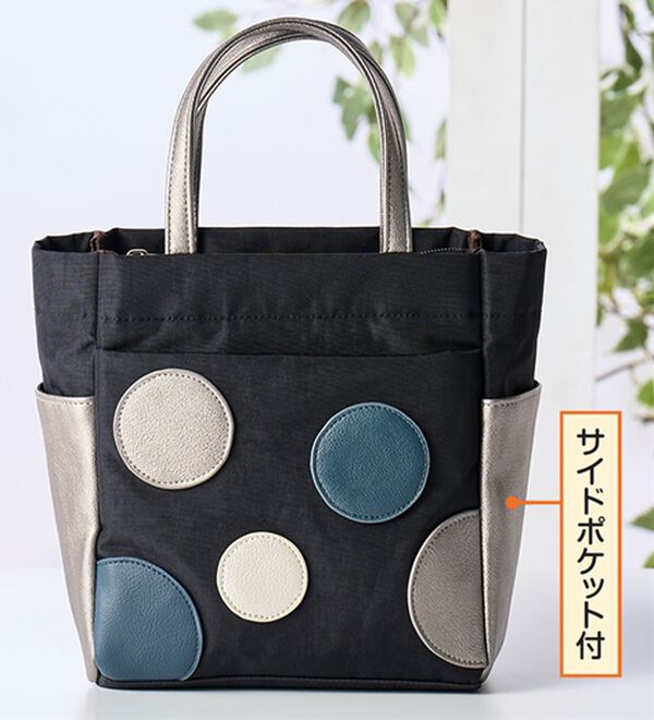 「ドットパッチワークセレブコレクション（トートバッグ）」｜詳細画像
