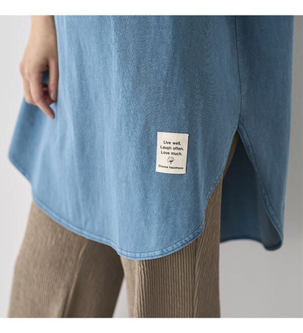 BELLUNA（ベルーナ）の「ビンテージ風コットン１００％刺しゅう入りチュニック（チュニック）」｜詳細画像