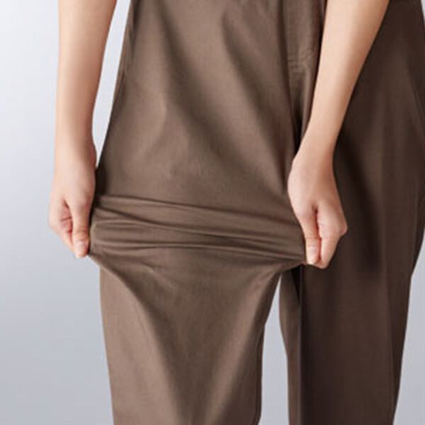 BELLUNA（ベルーナ）の「大人のほどゆるセミワイドパンツ（ワイドパンツ・ガウチョ）」｜詳細画像