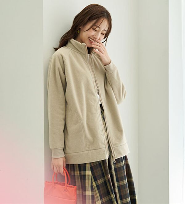 BELLUNA（ベルーナ）の「防風シート入り裏ボアあったかジャケット（ブルゾン）」｜詳細画像