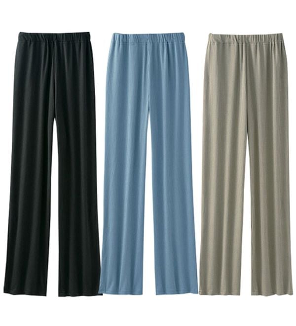 「ラフばきルームパンツ（フルレングスパンツ）」｜3色組