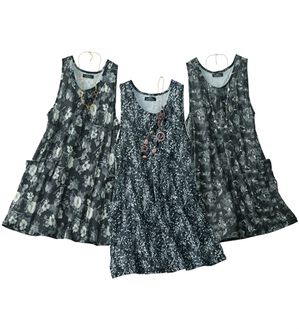 ルフラン（ルフラン）の「【３色組】＜ＳＶ＞上品モノトーンチュニック（エプロン）」｜詳細画像