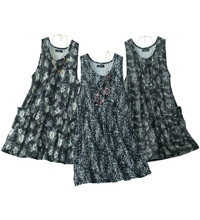 ルフラン（ルフラン）の「【３色組】＜ＳＶ＞上品モノトーンチュニック（エプロン）」