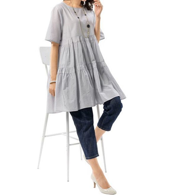 ルフラン（ルフラン）の「【３色組】ふんわりティアードブラウス（ブラウス）」｜詳細画像