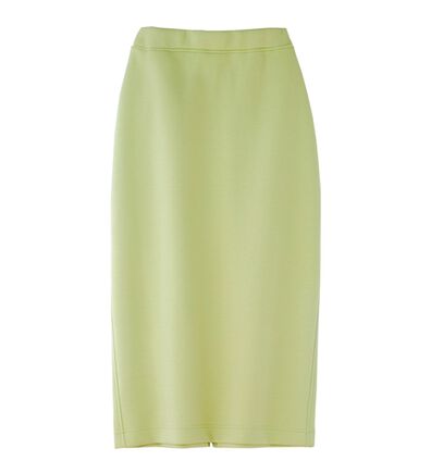 BELLUNA（ベルーナ）の「ポンチ素材きれい見えナロースカート（ロングスカート）」