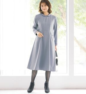 ルフラン（ルフラン）の「洗える！フロント釦ワンピース（その他ワンピース）」｜詳細画像