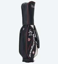 「＜マンシングウェア＞９．０カープロゴキャディバッグ（メンズゴルフグッズ）」