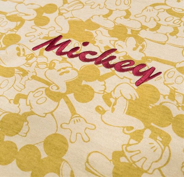BELLUNA（ベルーナ）の「＜Ｄｉｓｎｅｙ＞【ミッキー】総柄プリントボックスシルエットTシャツ（カットソー）」｜詳細画像