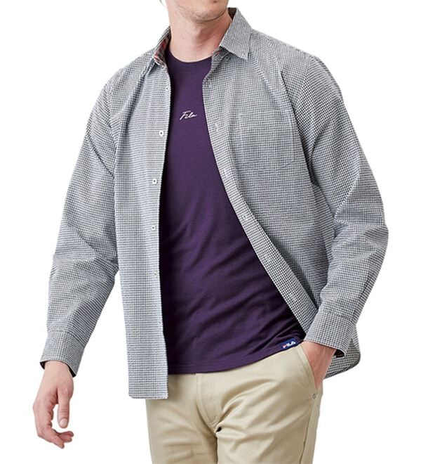 「＜フィラ＞色を愉しむ！大人デザインインナーシャツ（メンズ肌着・インナーウェア）」｜詳細画像