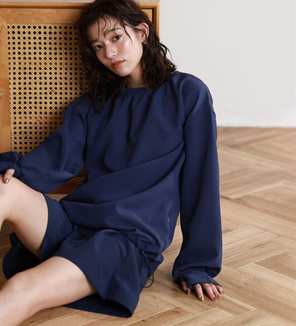 Pierrot（ピエロ）の「【速乾機能付】フレアショートパンツラッシュガード（その他パンツ）」｜詳細画像