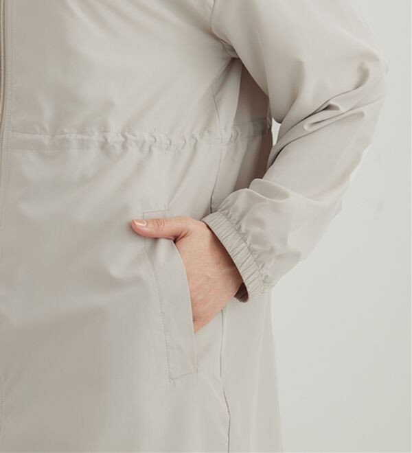 BELLUNA（ベルーナ）の「はっ水加工ドロスト使い軽量パーカー（その他ジャケット）」｜詳細画像