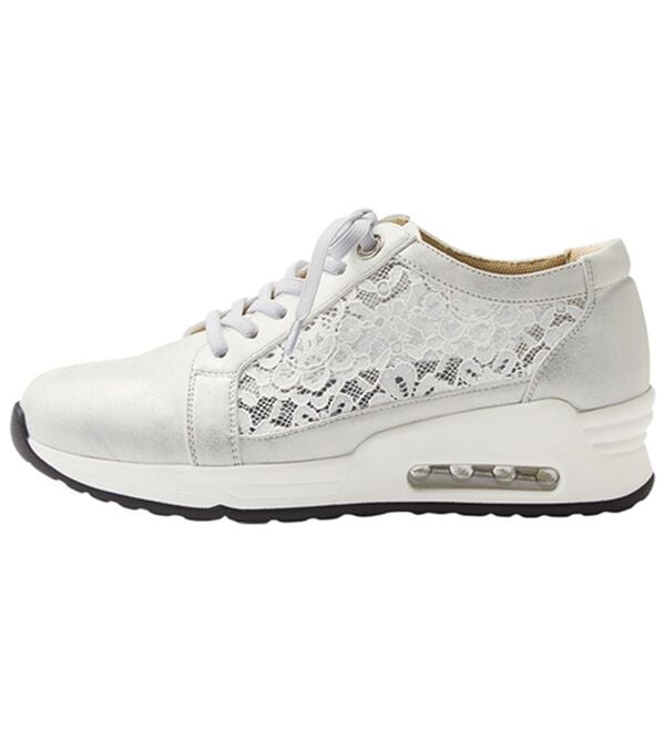 ルフラン（ルフラン）の「４Ｅフラワーレーススニーカー（スニーカー）」｜詳細画像