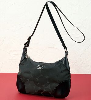 「サボイ　ラインストーン入りショルダーバッグ（ショルダーバッグ）」｜1