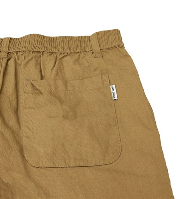 「綿ツイルシャーリングショートパンツ（メンズハーフパンツ）」｜詳細画像