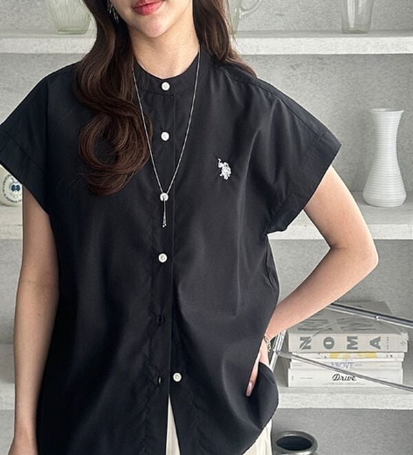 GeeRA（ジーラ）の「【ＵＳ．ＰＯＬＯ．ＡＳＳＮ】フレンチスリーブシャツ（シャツ）」｜詳細画像