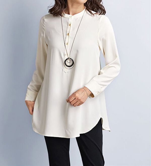 BELLUNA（ベルーナ）の「編地変化ニットベストアンサンブル（ベスト）」｜詳細画像