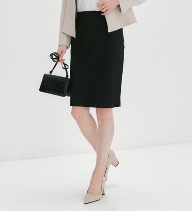 RANAN（ラナン）の「夏に嬉しい機能付！ストレッチタイトスカート（ひざ丈スカート）」