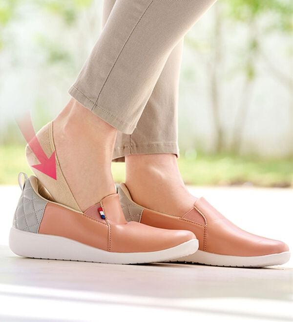 BELLUNA（ベルーナ）の「サッと履けるスリッポンシューズ（スニーカー）」｜詳細画像