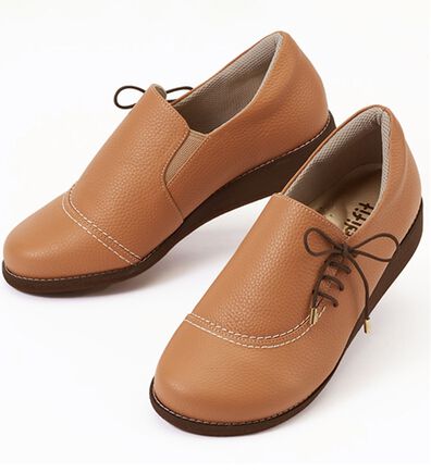 ルフラン（ルフラン）の「メディフィット５Ｅサイドリボンスリッポン（スリッポン）」