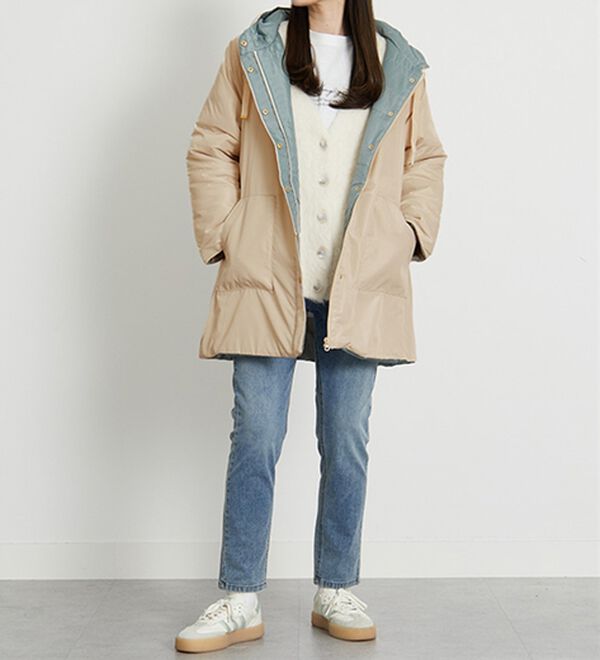 BELLUNA（ベルーナ）の「【Ａｉｒｙ＆Ｗａｒｍ】エアリーライトウォームコート（ハーフコート）」｜詳細画像