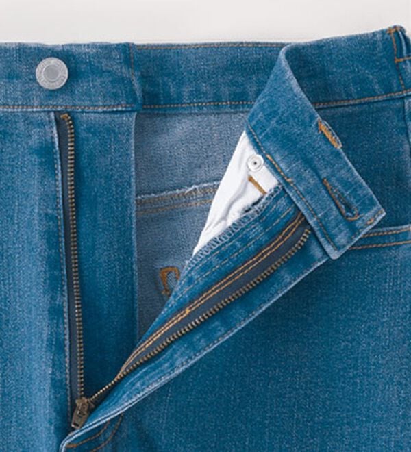 BELLUNA（ベルーナ）の「新！スーパーストレッチ素材デニムパンツ（フルレングスパンツ）」｜詳細画像