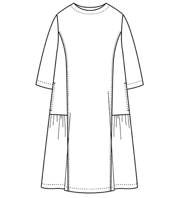 BELLUNA（ベルーナ）の「ひんやり冷感素材花柄ティアードワンピース（その他ワンピース）」｜詳細画像