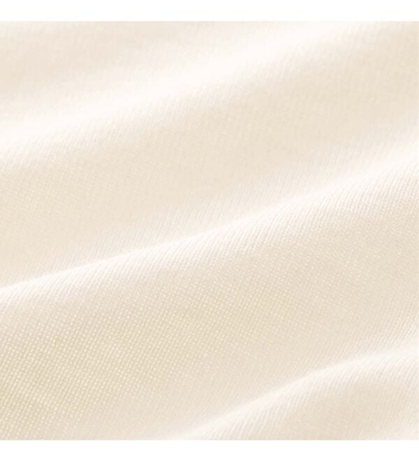 LAVIENNE（ラヴィエンヌ）の「綿１００％オーガニックコットンハーフトップブラ・リブショーツ（別売）（ブラジャー）」｜詳細画像