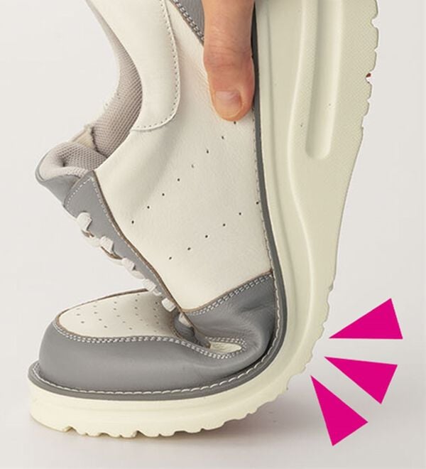 ルフラン（ルフラン）の「＜ラシーナリュクス＞サッと履ける４Ｅレザースニーカー（スニーカー）」｜詳細画像