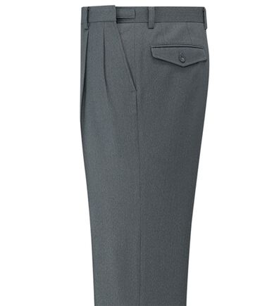 「裾上げ済裏起毛アジャスター付スラックス（メンズスラックス）」