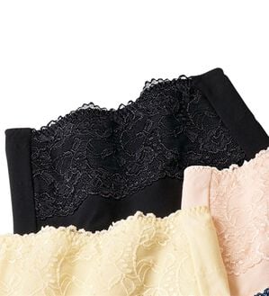 LAVIENNE（ラヴィエンヌ）の「骨盤シェイプの素敵ショーツ単品（ショーツ）」｜ブラック