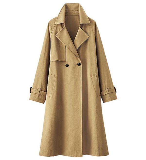 BELLUNA（ベルーナ）の「バックレースデザイン華やぎトレンチコート（ロングコート）」｜詳細画像