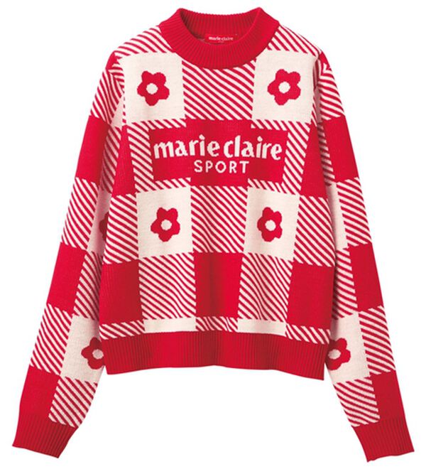 RANAN（ラナン）の「ジャカードニットプルオーバー＜ｍａｒｉｅ　Ｃｌａｉｒｅ　ＳＰＯＲＴ＞（ニット・セーター）」｜詳細画像