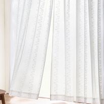 「１００サイズ防音・ＵＶカット・見えにくいレースカーテン（レースカーテン）」