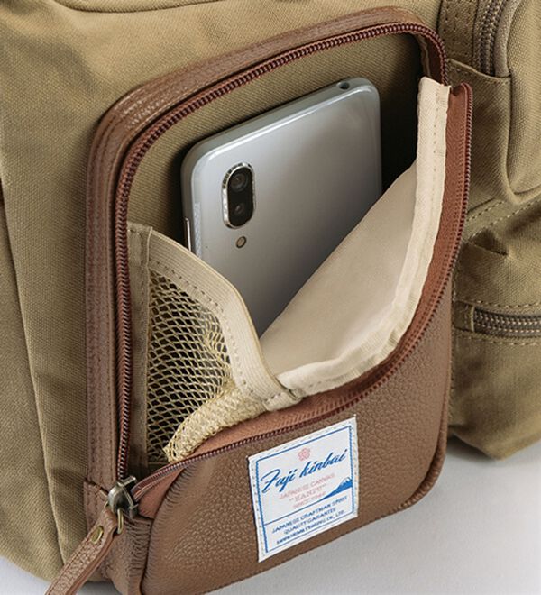 「大人に似合う国産帆布のこだわりクロスボディバッグ（メンズショルダーバッグ）」｜詳細画像