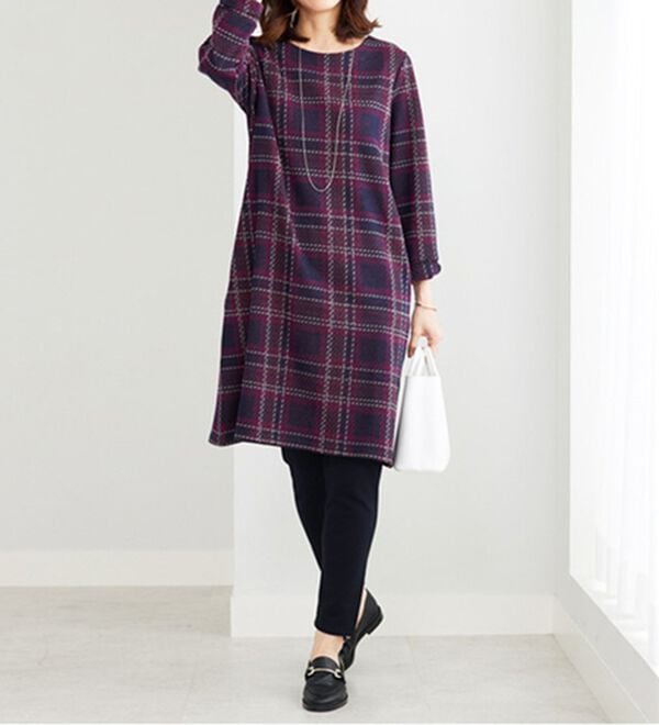 BELLUNA（ベルーナ）の「ふんわりぬくぬくレギンスパンツ（スパッツ・レギンス）」｜詳細画像