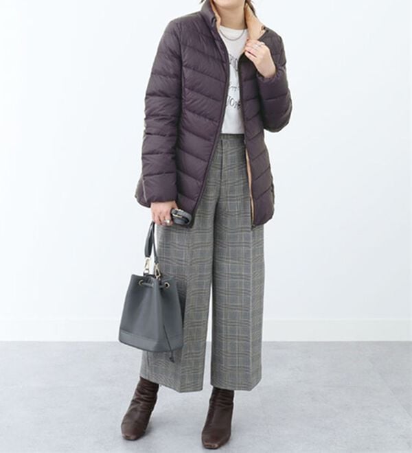 BELLUNA（ベルーナ）の「フレンチダウン使いスタンド衿ジャケット（ダウンコート・ジャケット・ベスト）」｜詳細画像