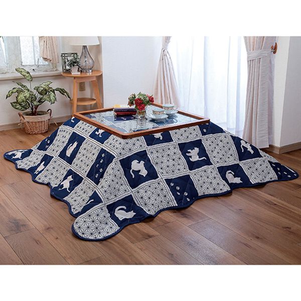 「にゃんこマルチキルトカバー（ソファーカバー）」｜詳細画像