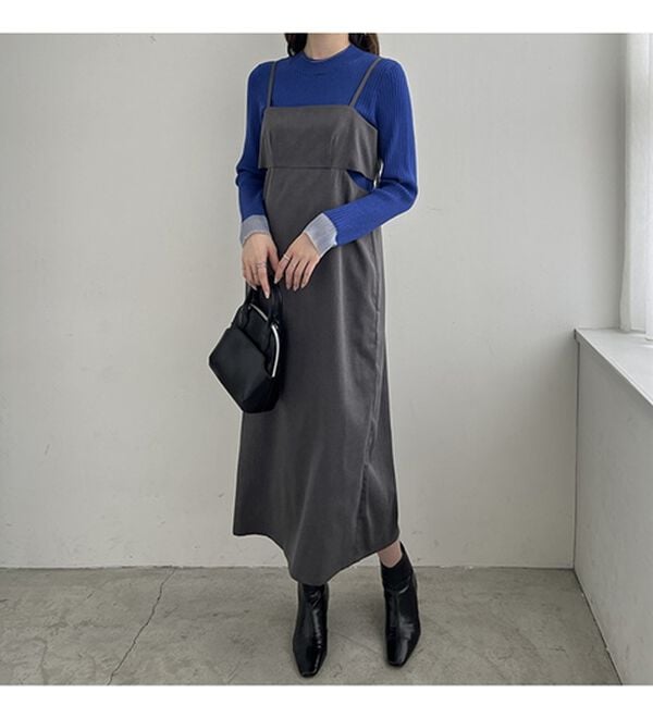 GeeRA（ジーラ）の「サイドカットアウトキャミワンピース（その他ワンピース）」｜詳細画像