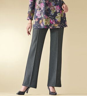 BELLUNA（ベルーナ）の「お出かけ静電防止ストレッチパンツ（フルレングスパンツ）」｜詳細画像