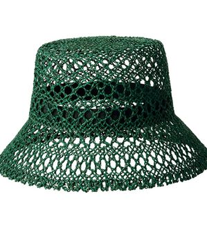 RANAN（ラナン）の「＜コントロールフリーク＞バケットハット（帽子）」｜グリーン