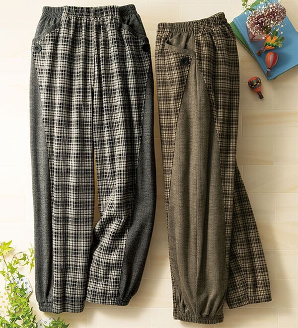 ルフラン（ルフラン）の「【２本組】ゆったりラク楽パンツ＜パルリラ＞（その他パンツ）」｜詳細画像