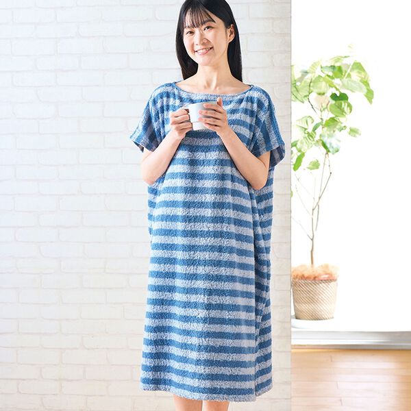 「湯上りタオルワンピース２色組（タオル）」｜詳細画像