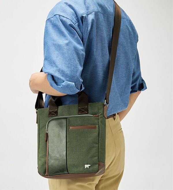 「＜ゴールデンベア＞手持ちが便利なショルダー（メンズショルダーバッグ）」｜詳細画像