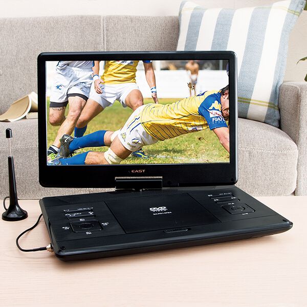 EAST 14 FULL SEG ポータブルDVDプレーヤー 14型 フルセグ対応